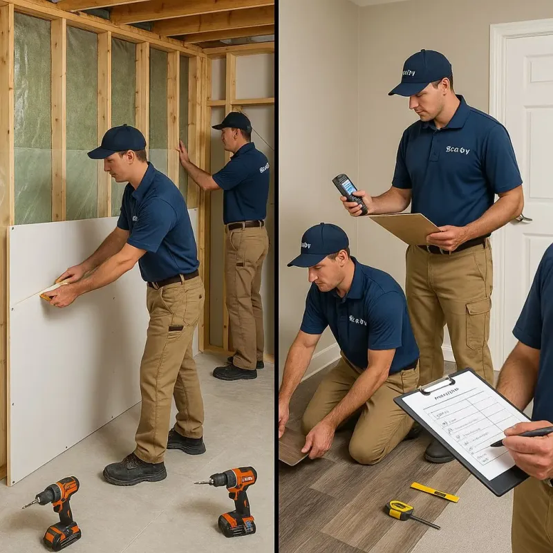 Repairs and Reconstruction process in Crook County, WY